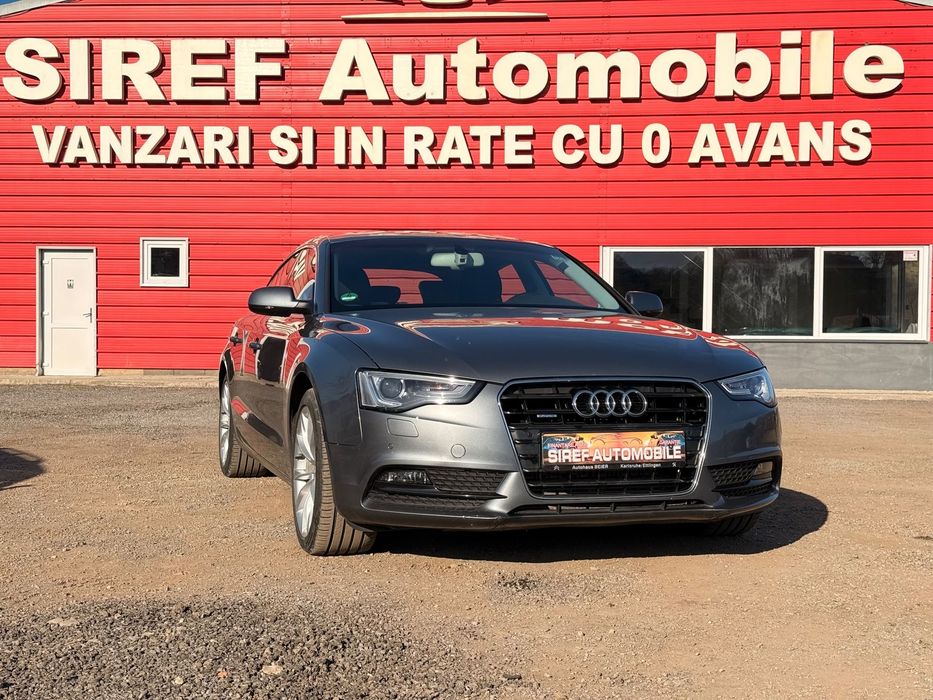 Audi A5 Sportback Quattro, Stronic, Garantie, achizitie si in RATE FARA AVANS