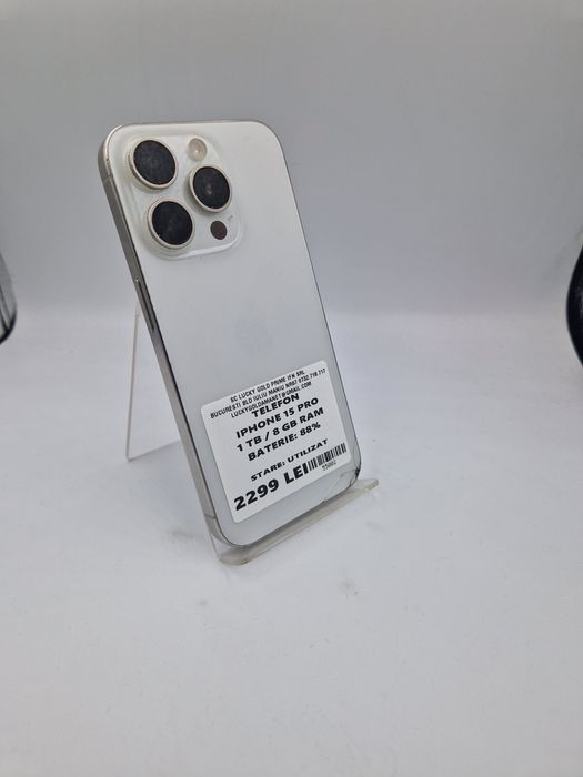 IPHONE 15 PRO 1TB / 88% BATERIE Garantie ! #55002