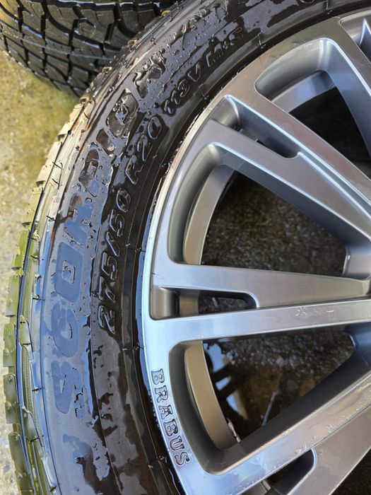Джанти с чисто нови гуми brabus