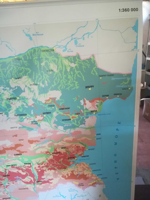 Карта почви на България