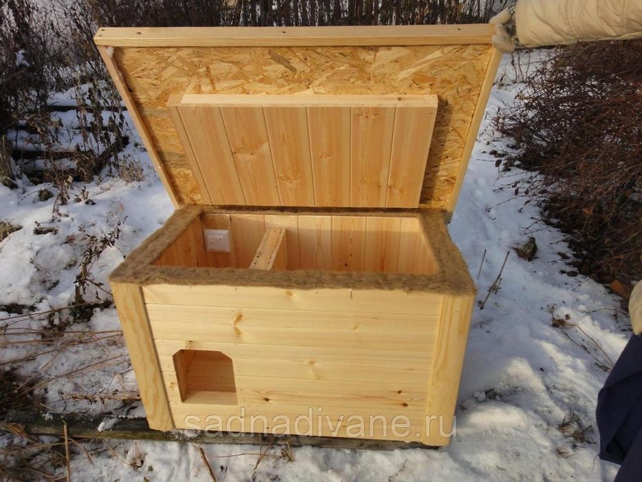 Будки  для собак утеплённые с подогревом