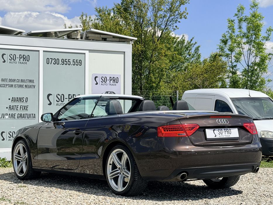 Audi A5 Cabriolet 3.0TDI Automat 2013/Rate doar cu Buletinul/Avans 0/Garantie 12 luni/Livrare Gratuita