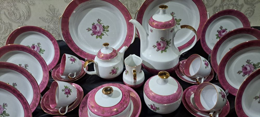 Германия редкий чайный сервиз на 12 персон 55 придмета новый