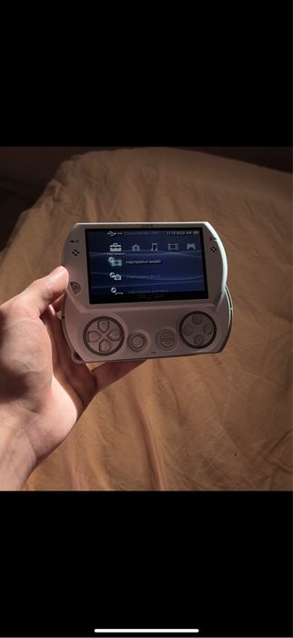 PSP GO белый жемчуг