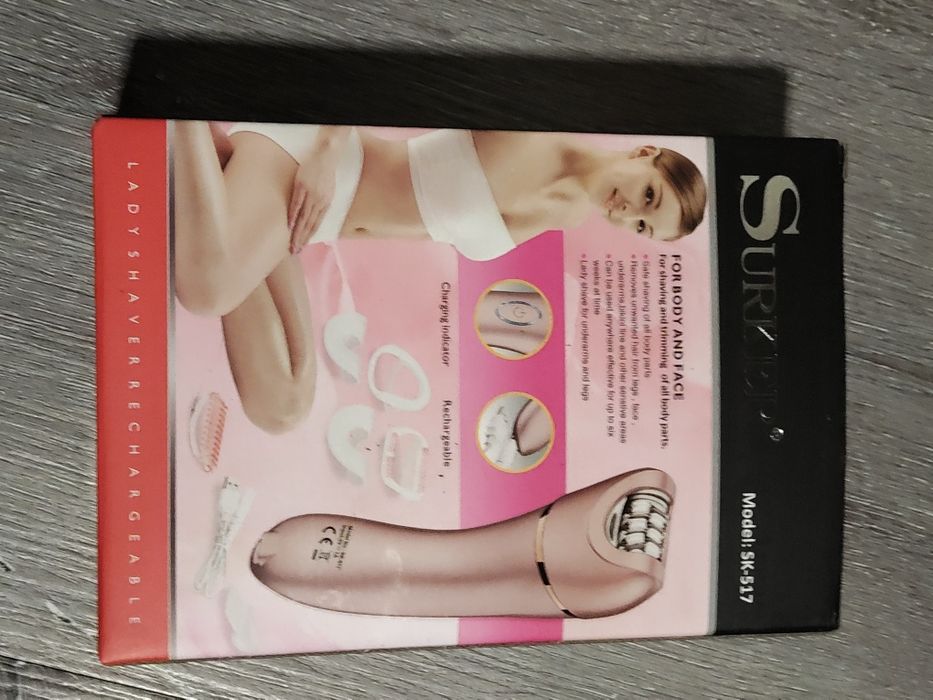 Epilator și depilatoar fără fir 2 în 1  pentru femei nou