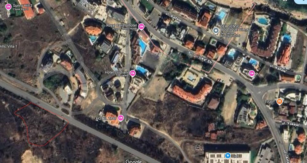 Продава се Парцел в Созопол - 2644 кв.м за 55 €/кв.м - Снимка #1