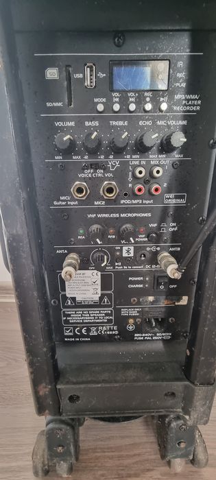 Преносима блутут колона Ibiza за части