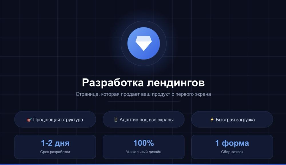 Разработка сайта. Который привлекает клиентов