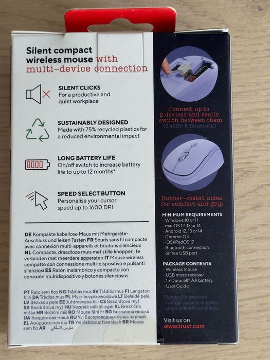 Mouse wireless Trust - nou, sigilat