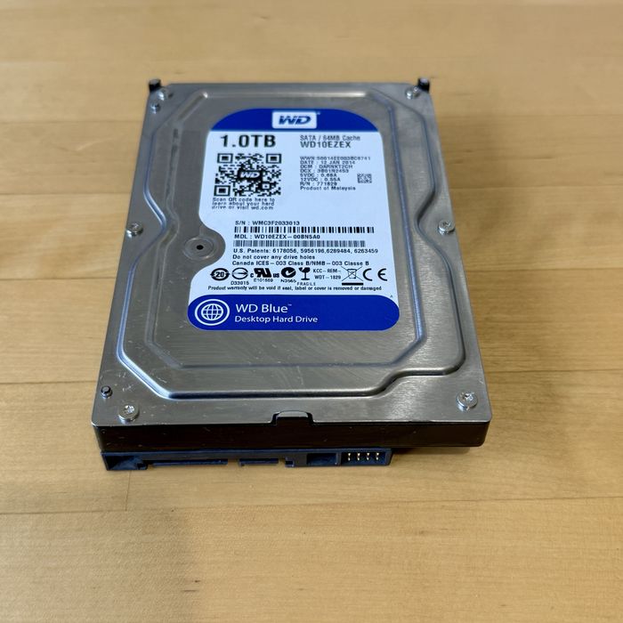 Western Digital Blue 3.5 1TB 7200rpm 64MB SATA3 (WD10EZEX)