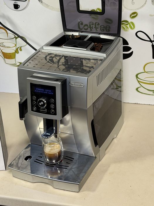 Кафемашина кафе автомат delonghi cappuccino с гаранция
