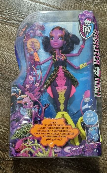 Кукла monster high kala mer'ri - Большой кошмарный риф.