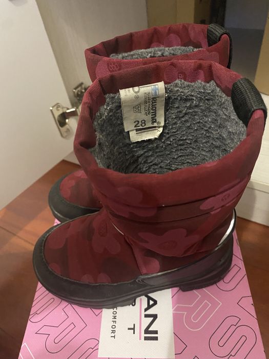 Зимняя детская обувь