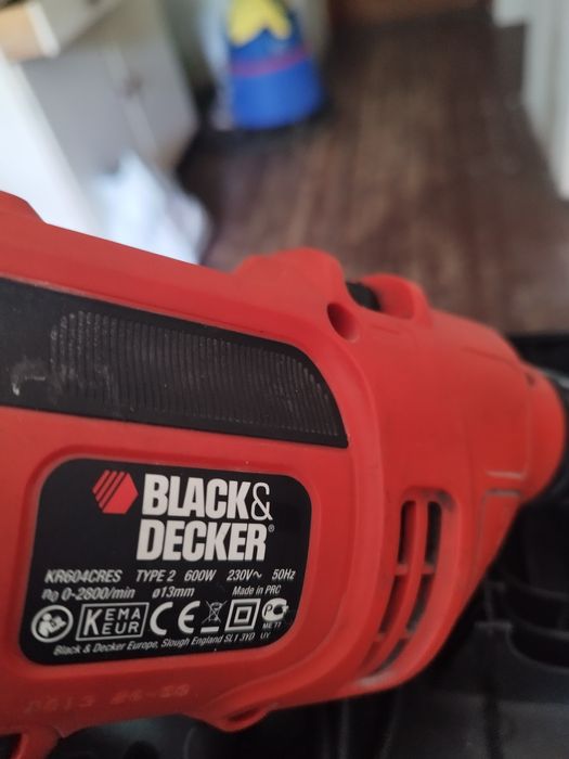 Бормашина black & decker