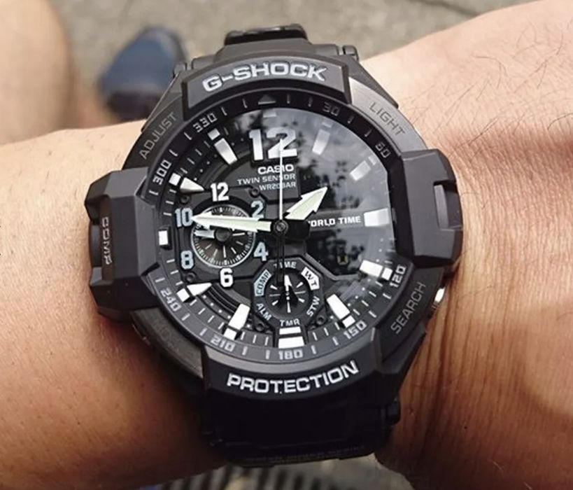 Часы CASIO G-SHOCK GA-1100-1AER Black