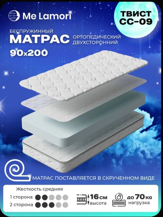 Продам матрас 200*90 и 180*90