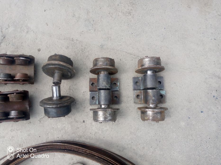 Паласа, релс гилдираклари 4 дона