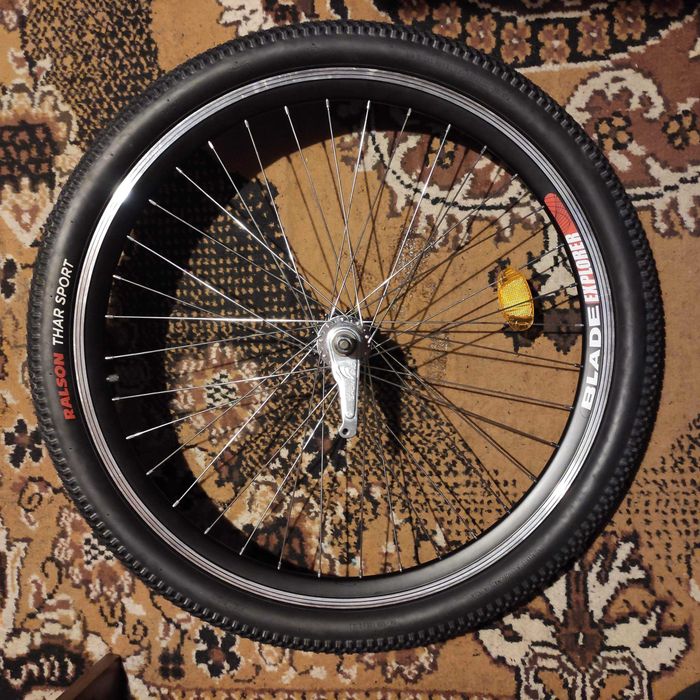 Roata spate bicicleta 26'', geanta dubla, cauciuc nou antipana, butuc torpedo, nou nouta si alte accesorii.