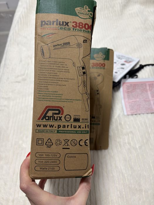 НОВ сешоар Parlux 3800 eco friendly ionic&ceramic