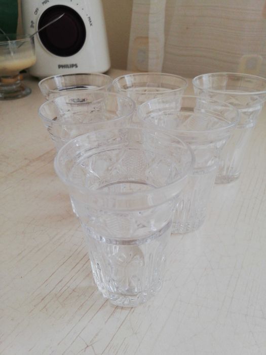 Набор хрустальных рюмок, 6 шт