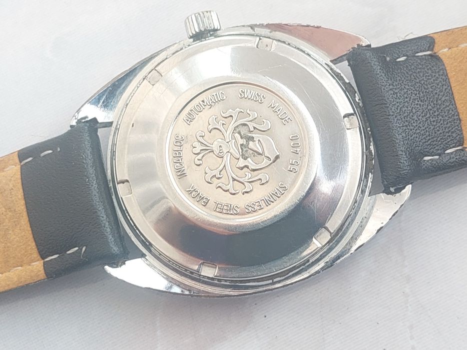 Ceas Britscar automatic cu mecanism Eta 2783, colectie vintage