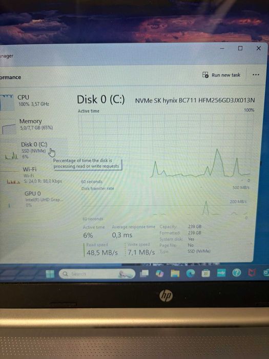 Hope Amanet P10/Laptop HP 15-DW3043NQ /Intel i3-1115G4