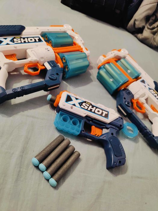 SET Arme Nerf XSHOT 2 + 1 pistol