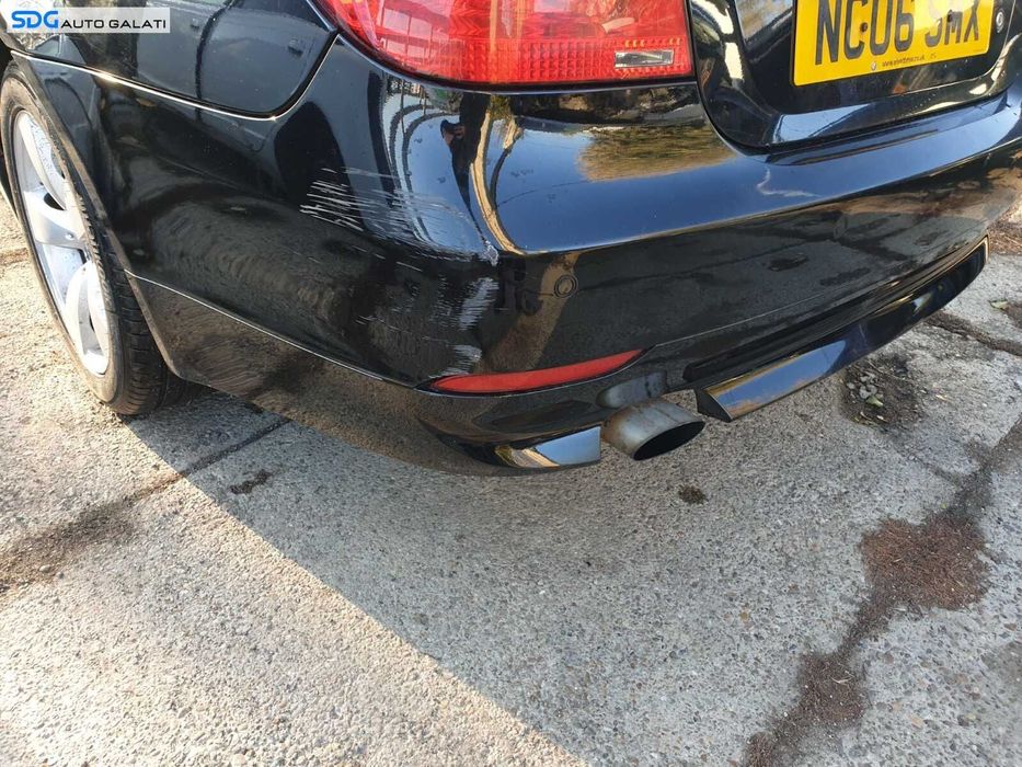 Bara Spoiler Spate cu Senzori Parcare BMW Seria 5 E60 2003 - 2010 Culoare 668/9 Schwarz 2 [C2238] [RAFT] [Depozit]