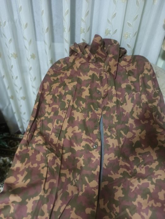 Плащ -палатка прорезинованный