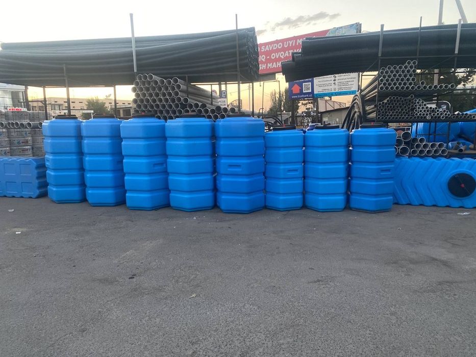 Бочки для воды трёх слойный