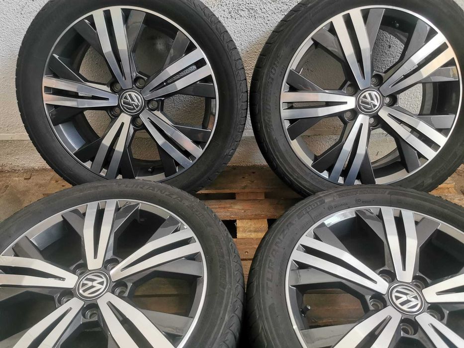 Jante Originale VW CADDY / VW GOLF  cu anvelope de vara