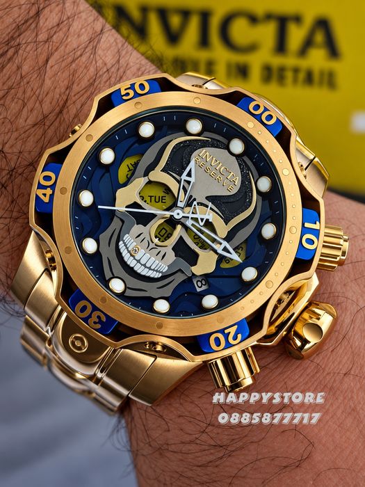 INVICTA Golden Reaper 54 mm, Инвикта нов мъжки часовник