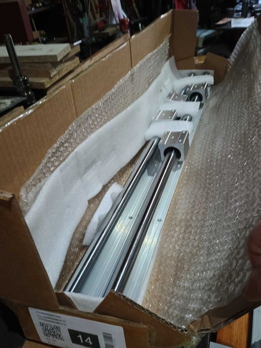 Set 2 ghidaje liniare SBR 20-1800 mm+4 rulmenti SBR 20 UU