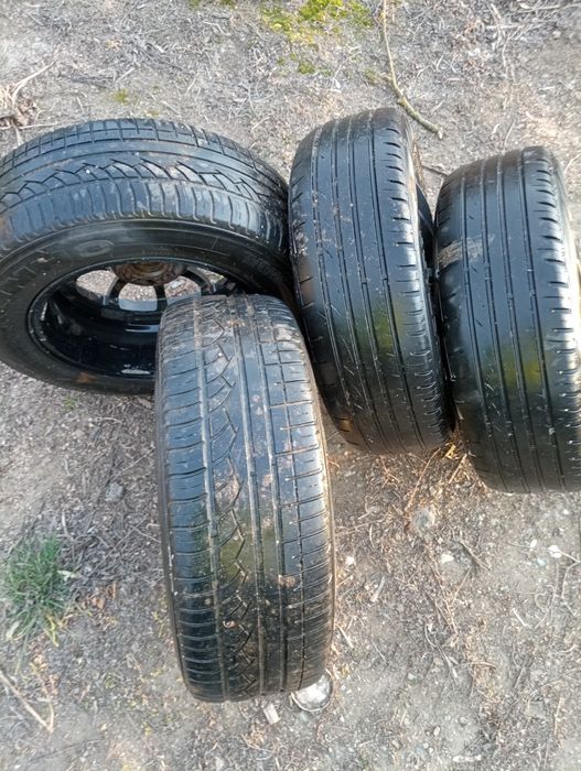 Jante de aliaj cu tot cu cauciucuri de vara 195-65-15