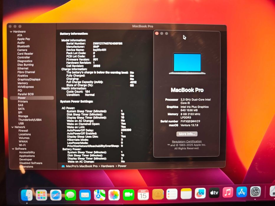 MacBook Pro A1708 отличен