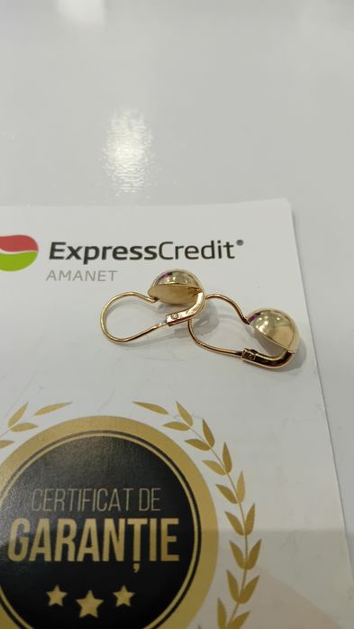 Cercei aur 14k [Ag20 Dancu/b30307.1*20]