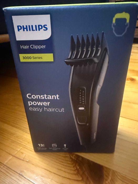 Машинка за подстригване на коса и брада PhilipsHair Clipper HC3510/15