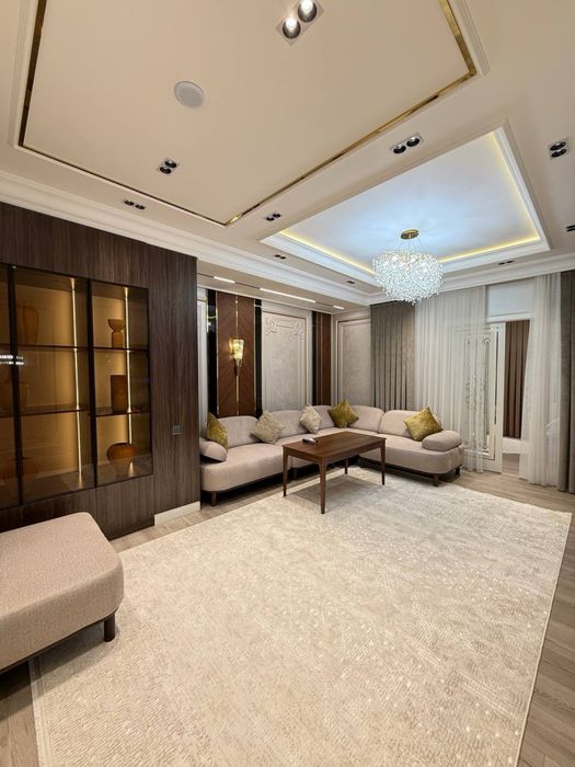 3-комнатная квартира ЖК Milano 109 м² Яккасарай евроремонт мебель тех