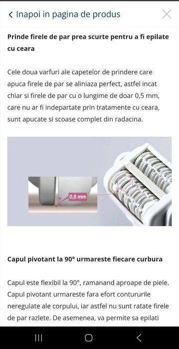 Epilator Panasonic