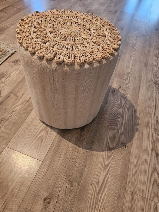 2 buc taburet scaun ottoman pouf