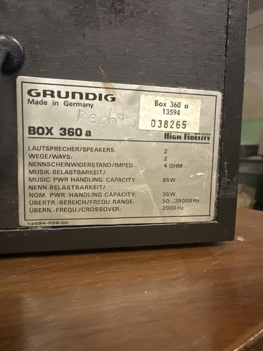 Boxe Grunding  BOX 360a si BOX 313 Compact