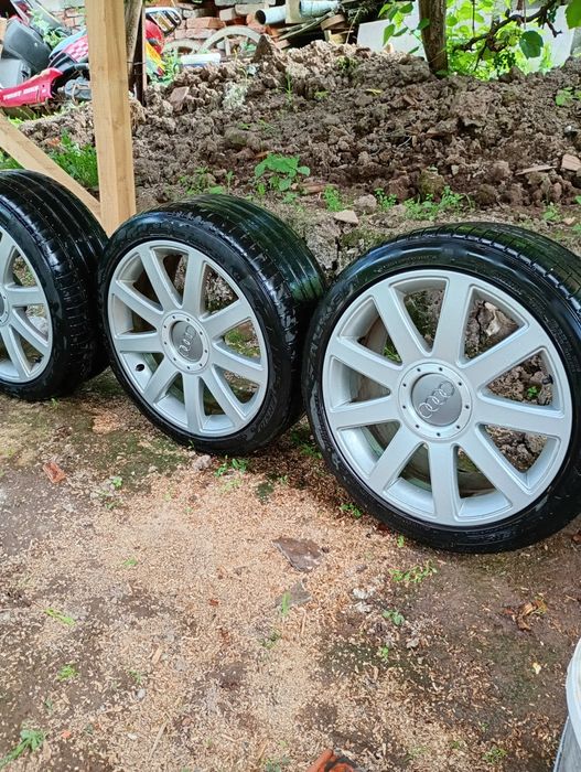 Vand 4 jante echipate cu anvelope de vara
