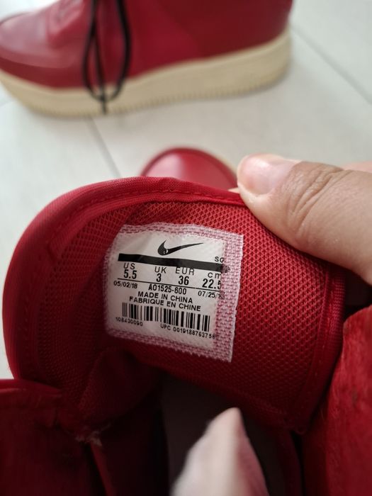 Ghete nike air piele marimea 36 cu 23 cm