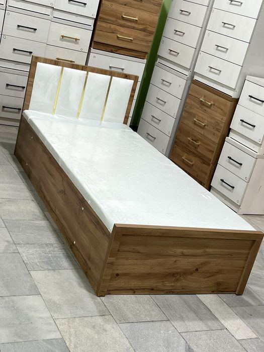 Односпальная кровать-сундук | 200×90 | Прочная МДФ