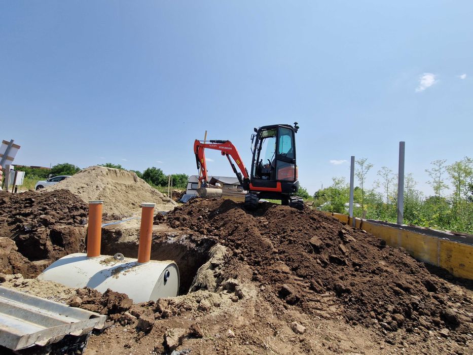 excavator de inchiriat, ilfov - cernica