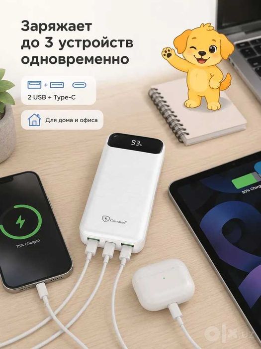 Power bank Guardian SH 920 2A 10000 mAh