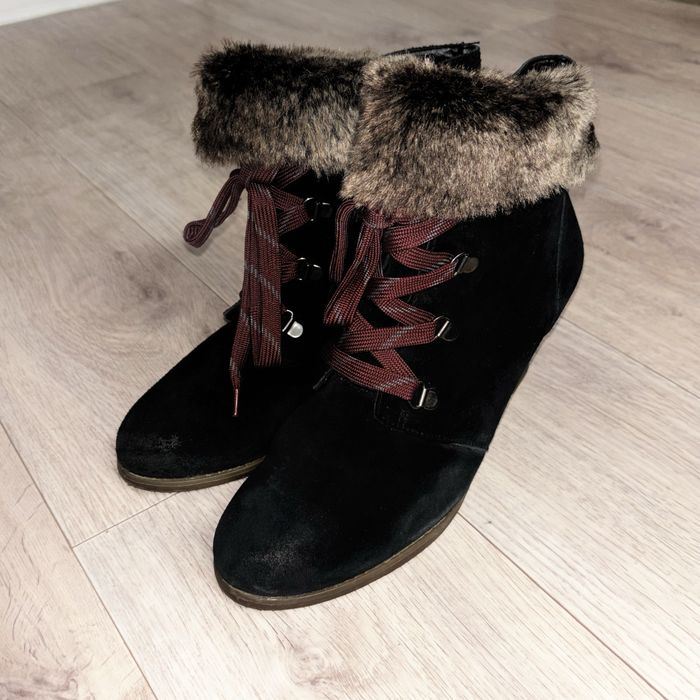 Новые зимние ботинки Clarks