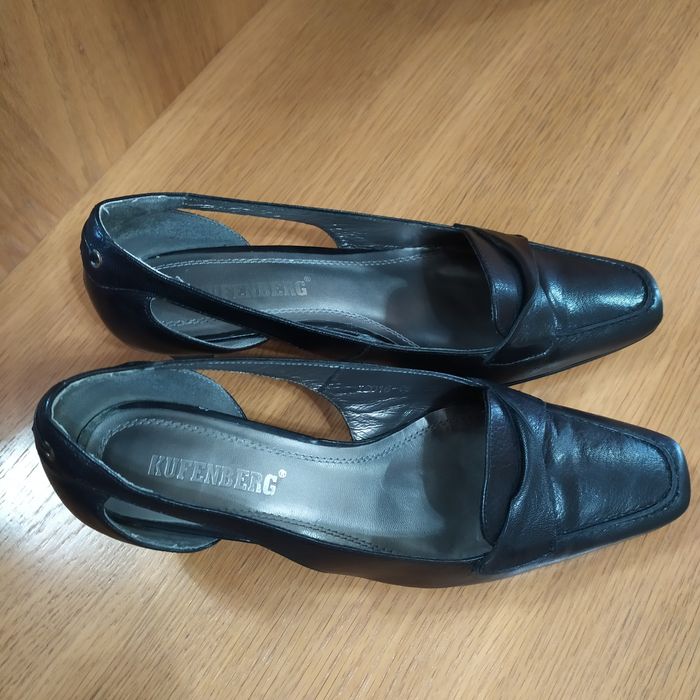 Кожаные туфли 36 размера