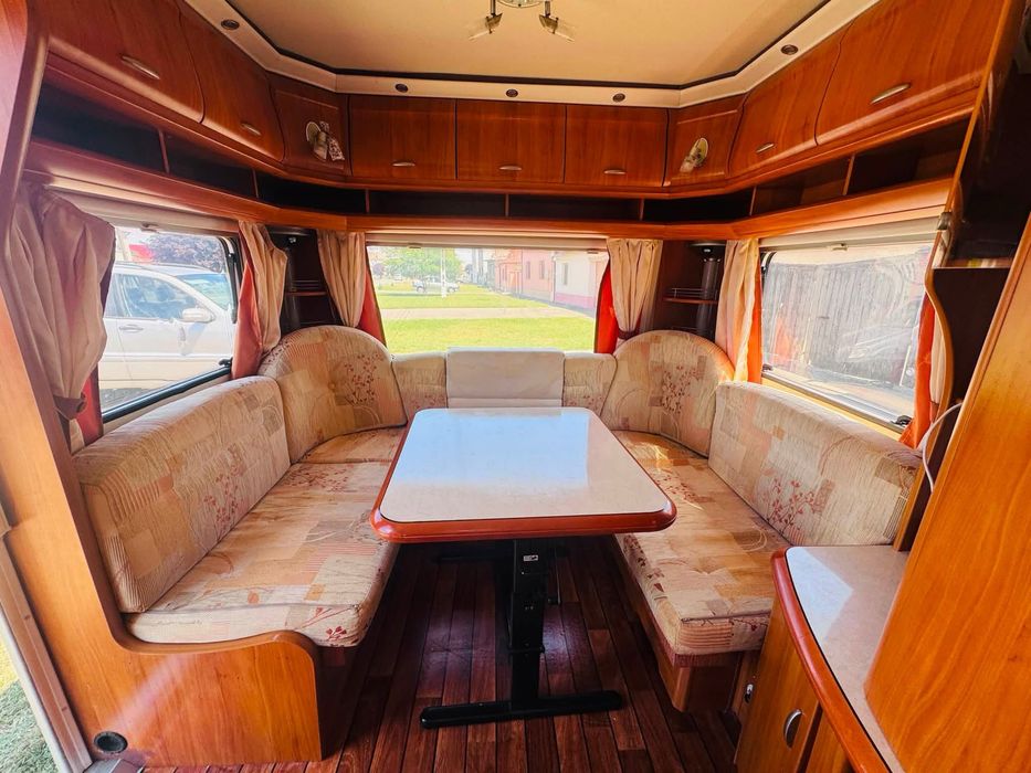 Vand Rulota/Caravană Hobby Excellent 540  An 2007 Recent inmatriculata  Motor mover 5/6 locuri de dormit