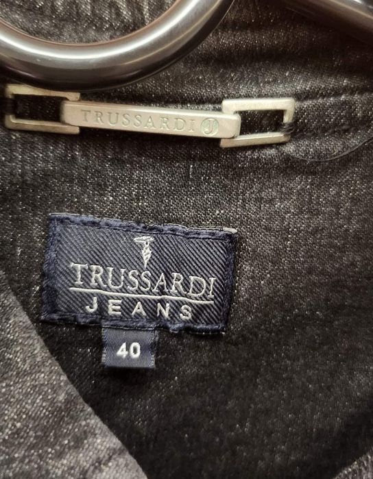 Якета Guess и Trussardi кожено и дънкови
